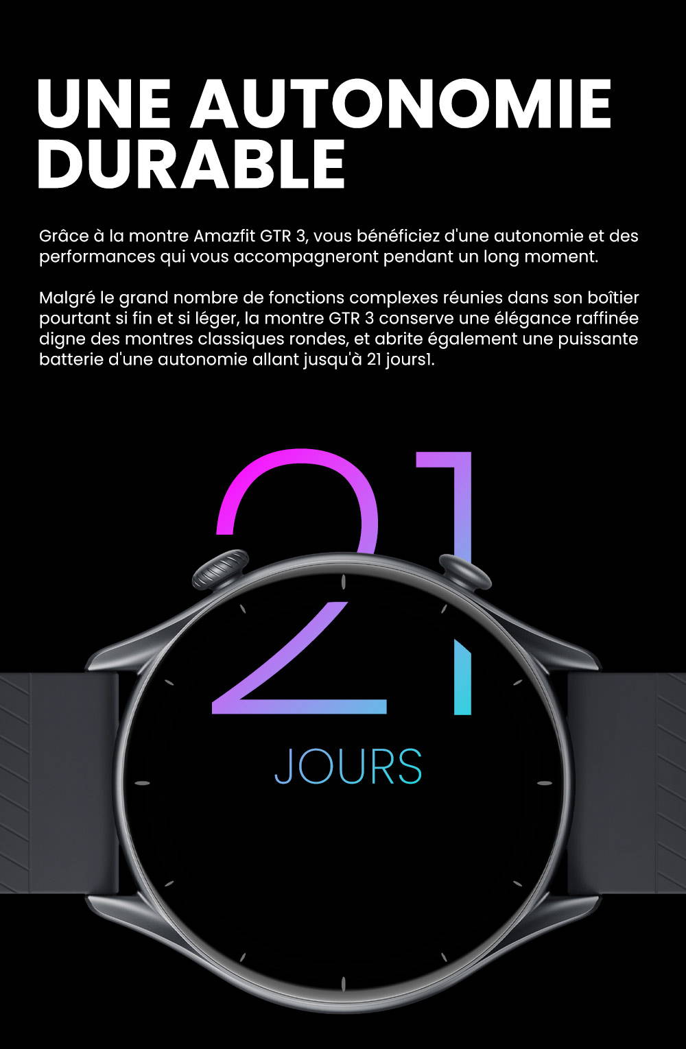 Amazfit France GTR 3 Smartwatch amazfit fr